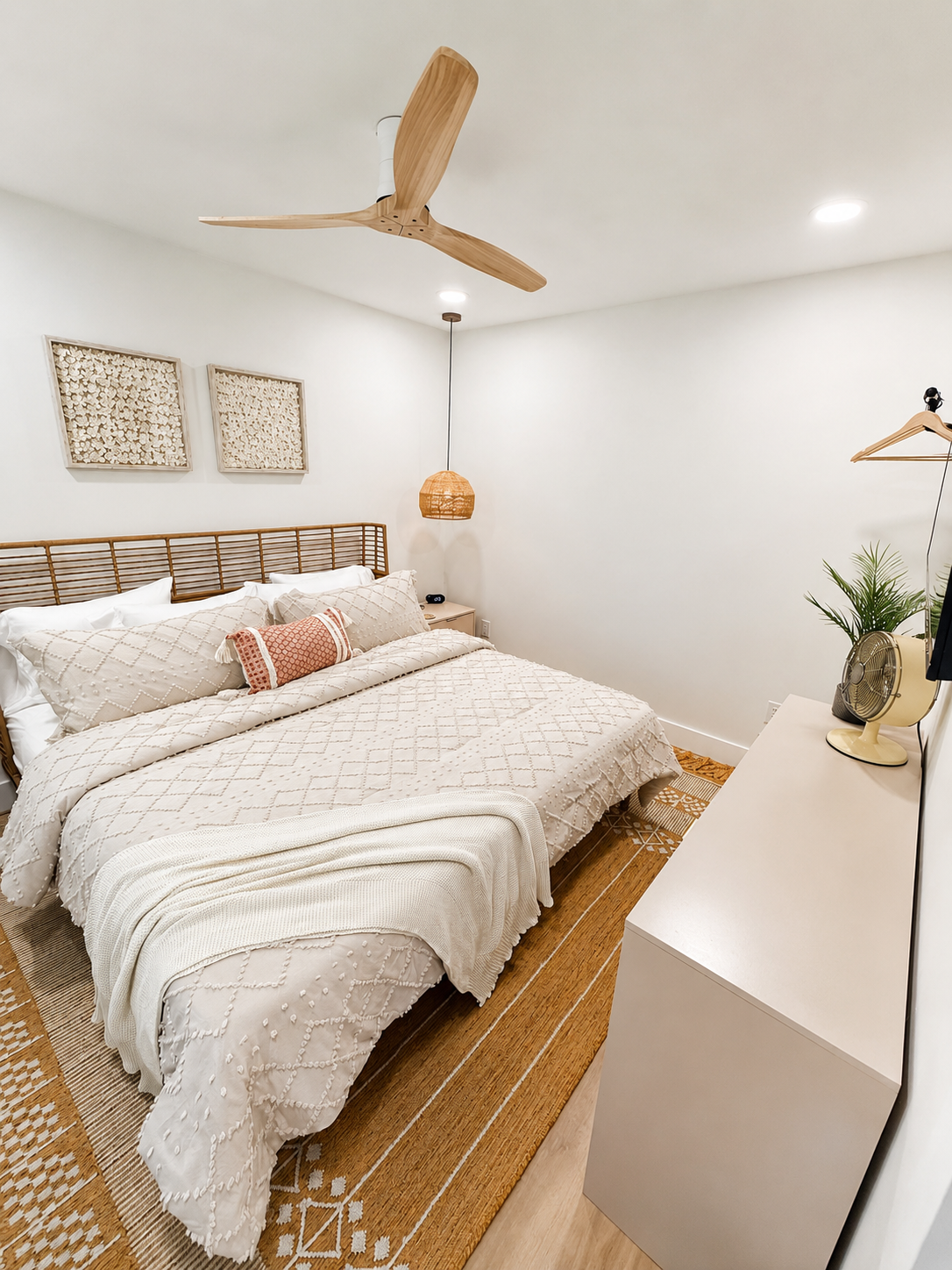 Downstairs king bedroom